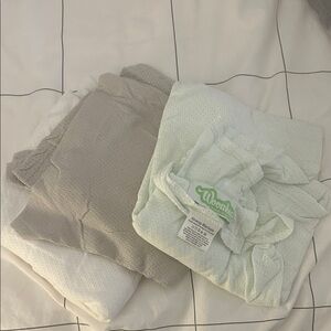 Woombie airwrap swaddle blankets 3 pack
